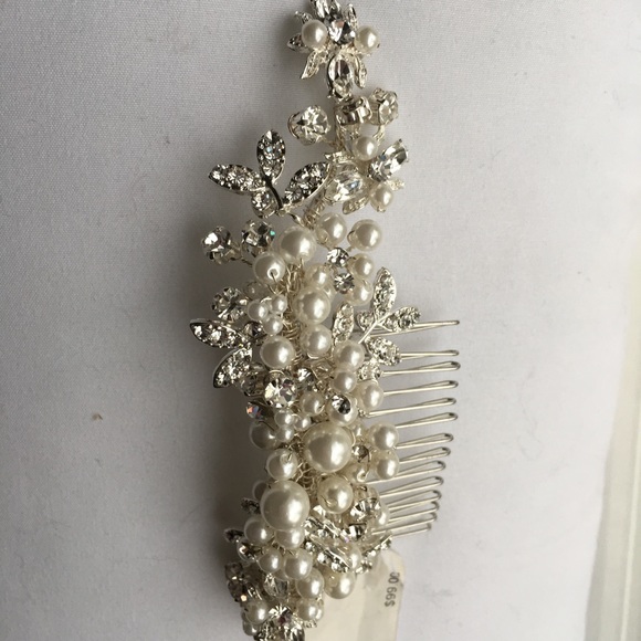 Bridal hair piece / comb / pin / wedding - Picture 5 of 6
